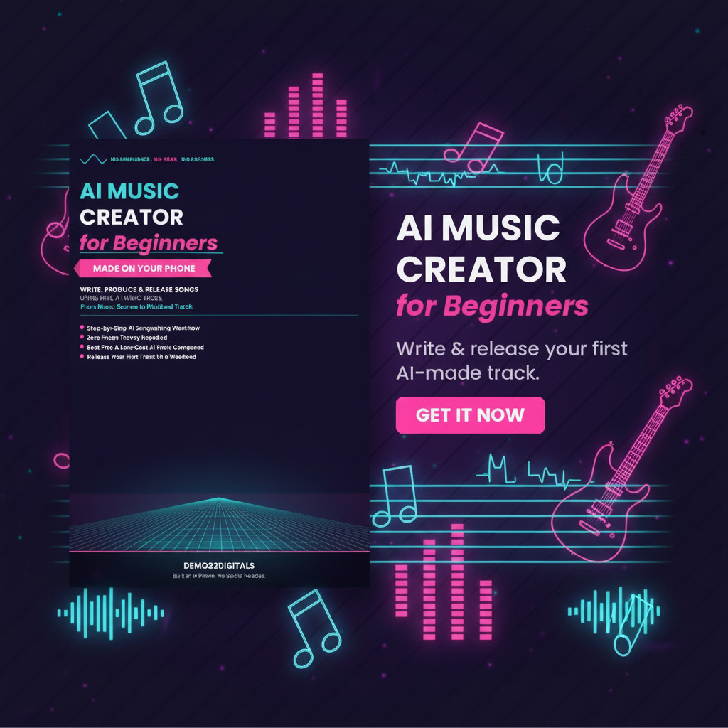 AI MUSIC CREATOR FOR BEGINNERS🧑‍💻🎶