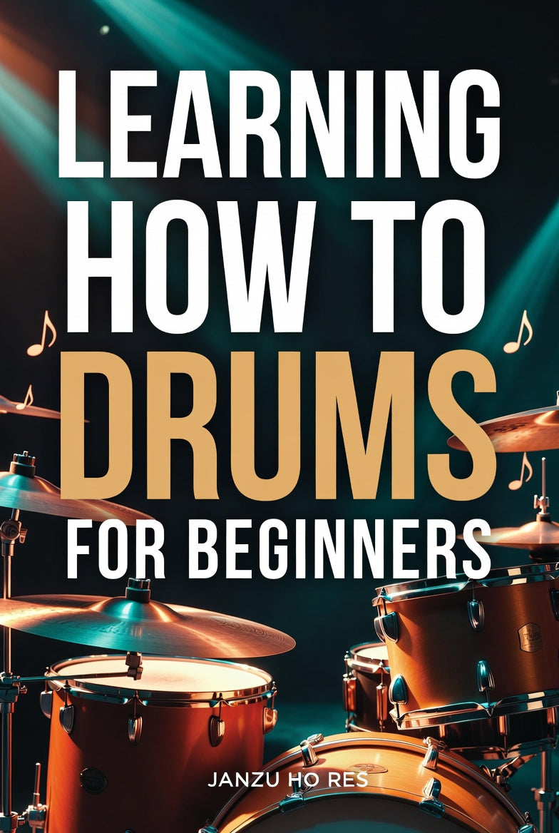Learn How to Play Drums for Beginners ebook cover