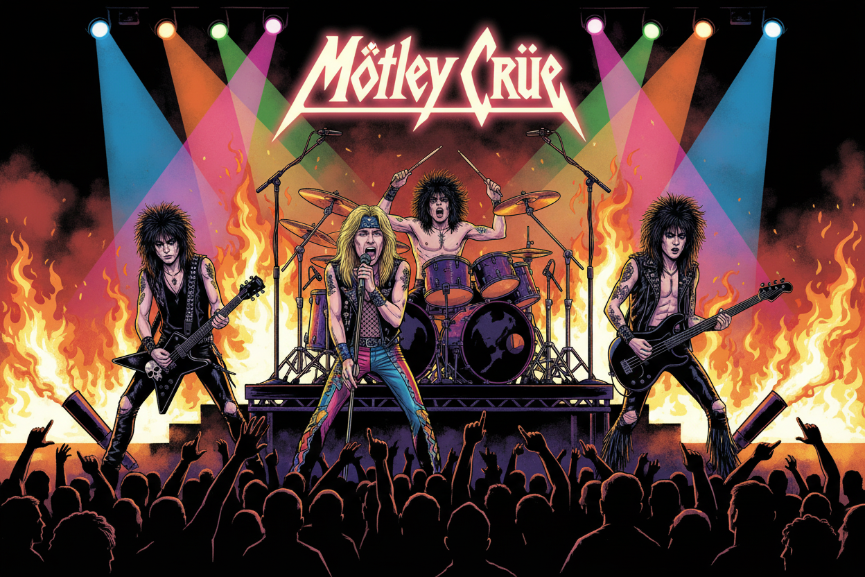 MOTLEY CRUE: HOME SWEET HOME THE HARD FACTS